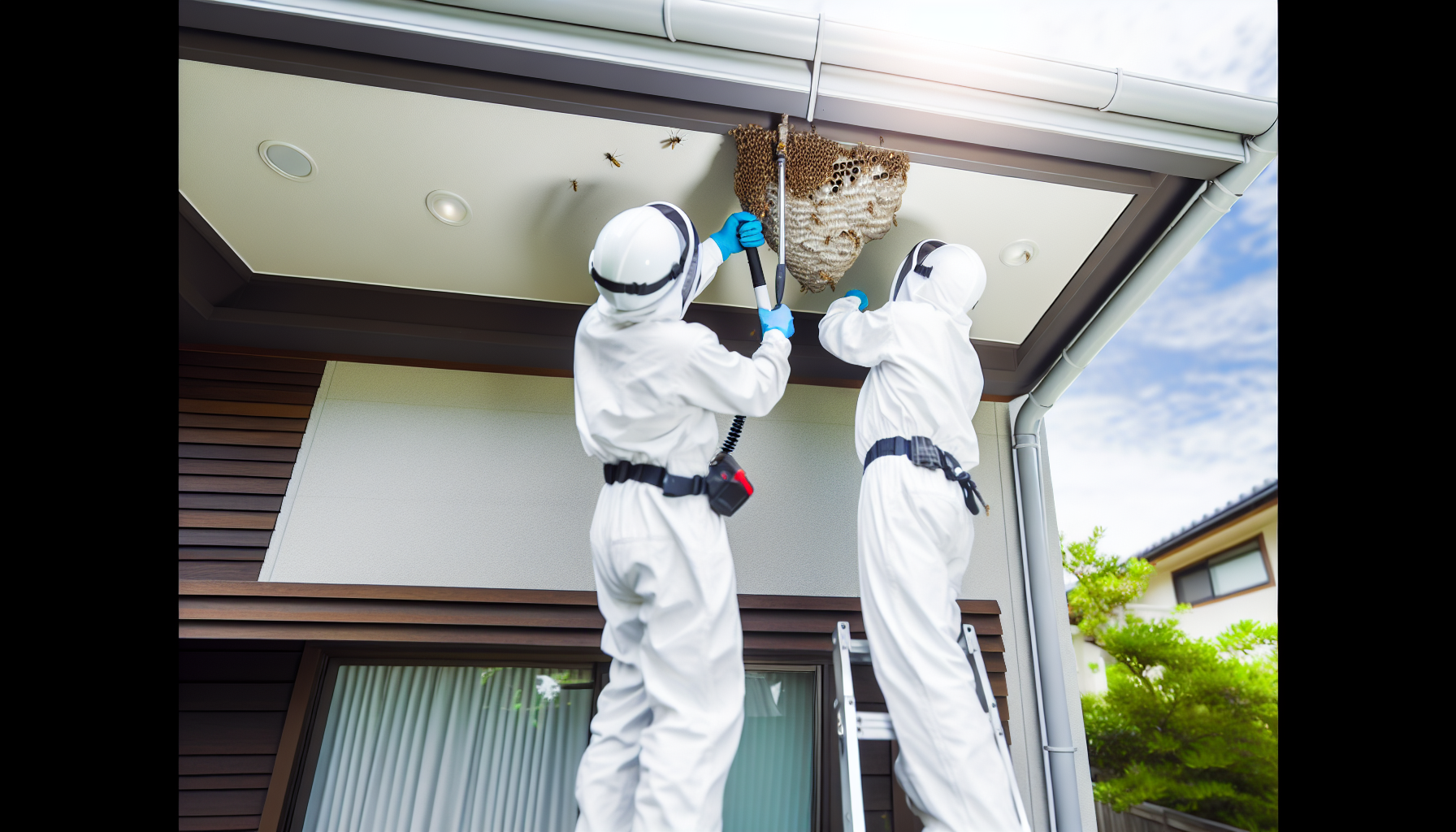 ハチ・蜂の巣駆除の料金相場と危険度別費用のロゴ