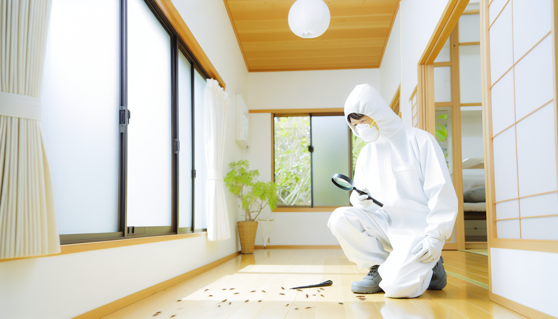 害虫の種類・駆除の難易度のロゴ