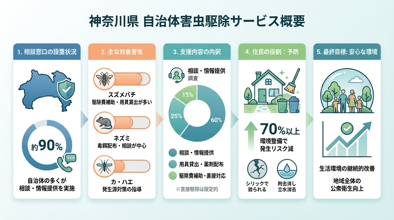 神奈川で害虫駆除におすすめの業者6選！料金相場と選び方を解説 - インフォグラフィック画像 8