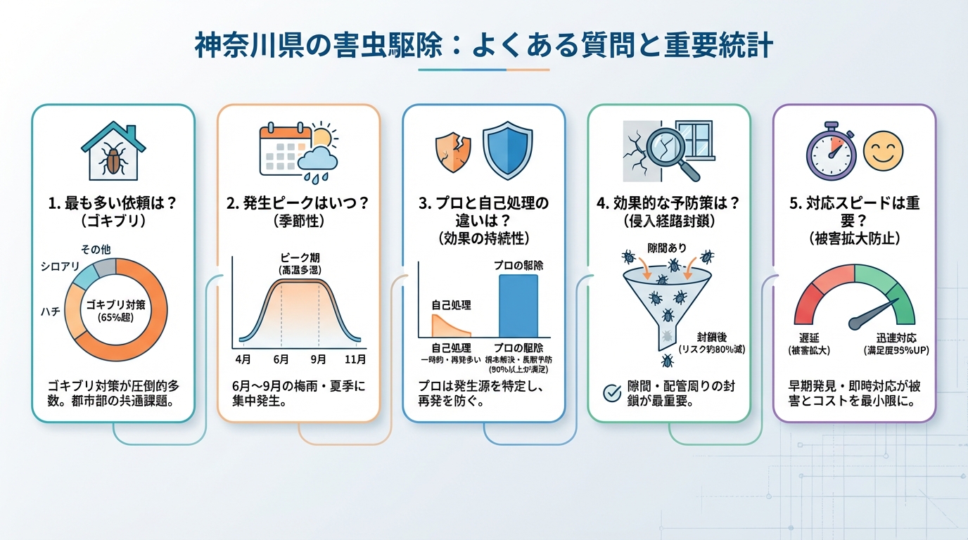 神奈川で害虫駆除におすすめの業者6選！料金相場と選び方を解説 - インフォグラフィック画像 11