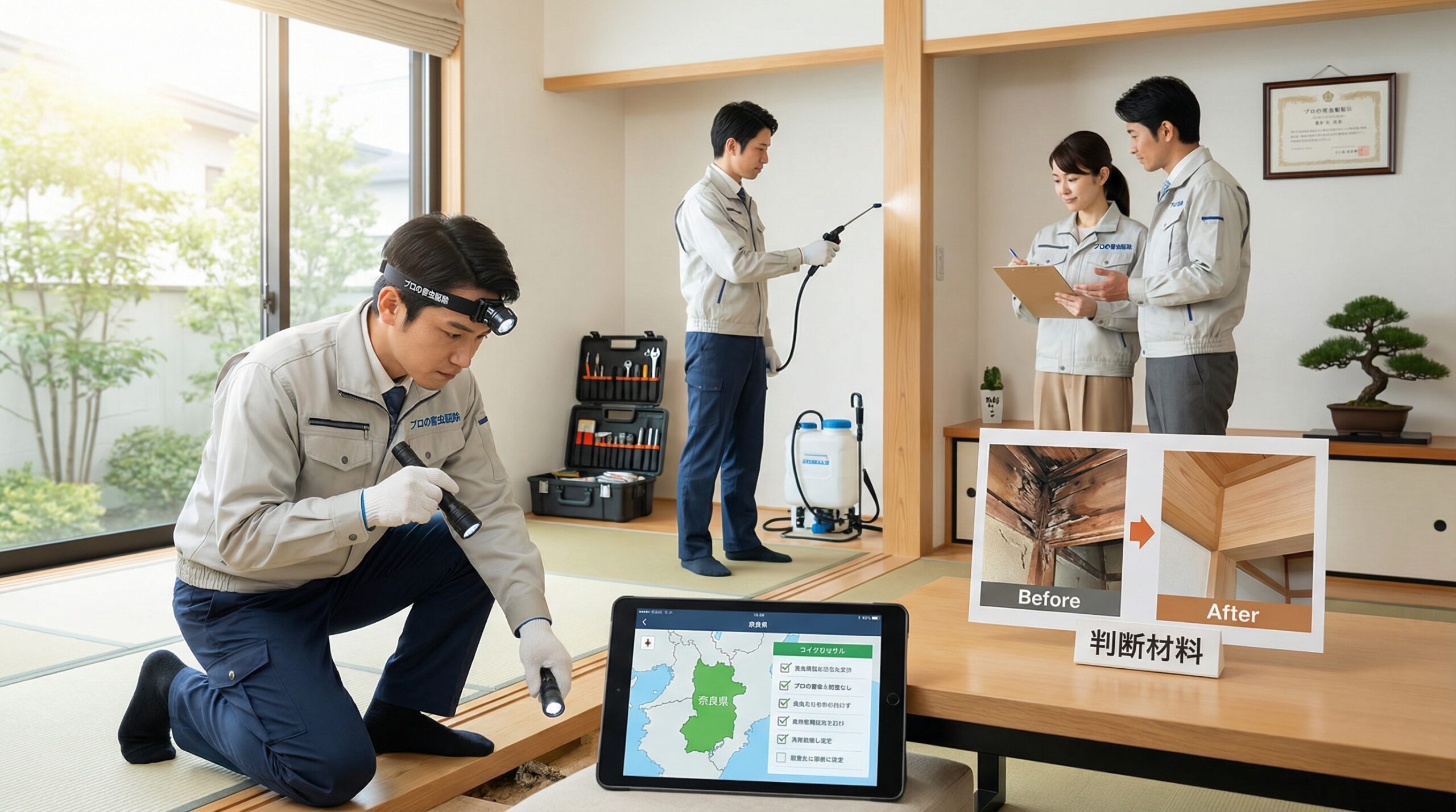 奈良で害虫駆除におすすめの業者11選！料金相場と失敗しない選び方 - セクション画像 1