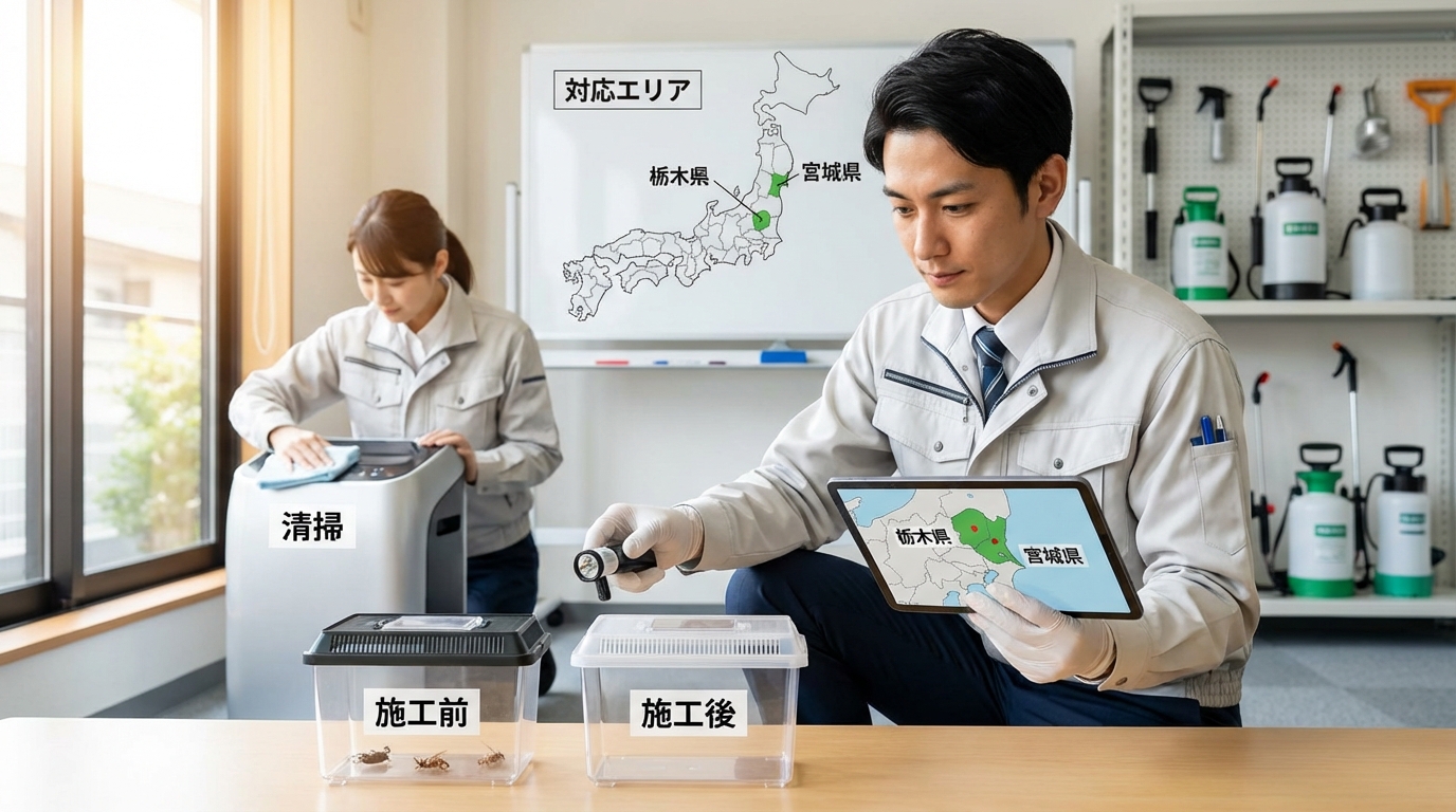 栃木で害虫駆除におすすめの業者と料金相場・選び方を徹底解説 - セクション画像 1