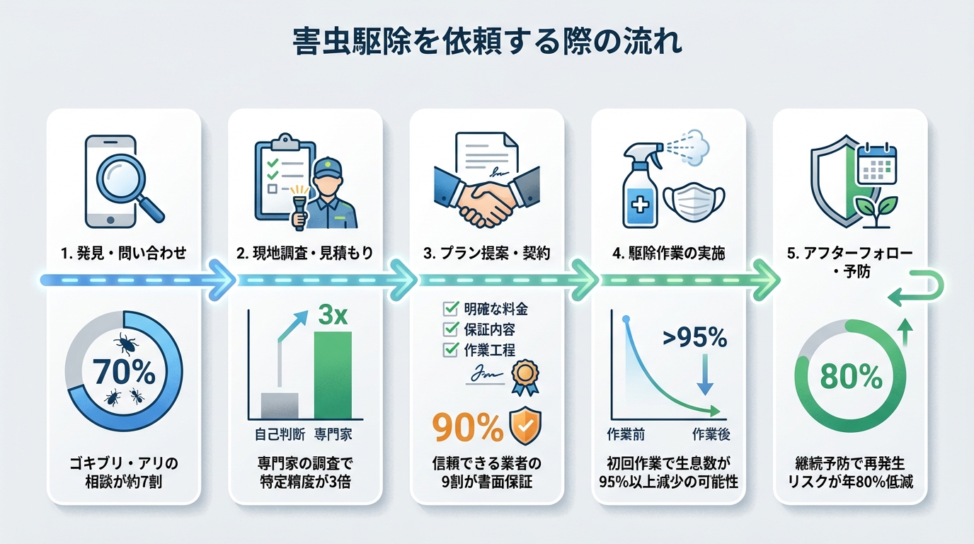 栃木で害虫駆除におすすめの業者と料金相場・選び方を徹底解説 - インフォグラフィック画像 5
