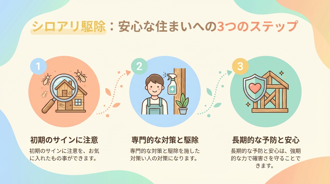 シロアリ駆除の費用相場と業者の選び方を徹底解説【2025年版】 - インフォグラフィック画像 5