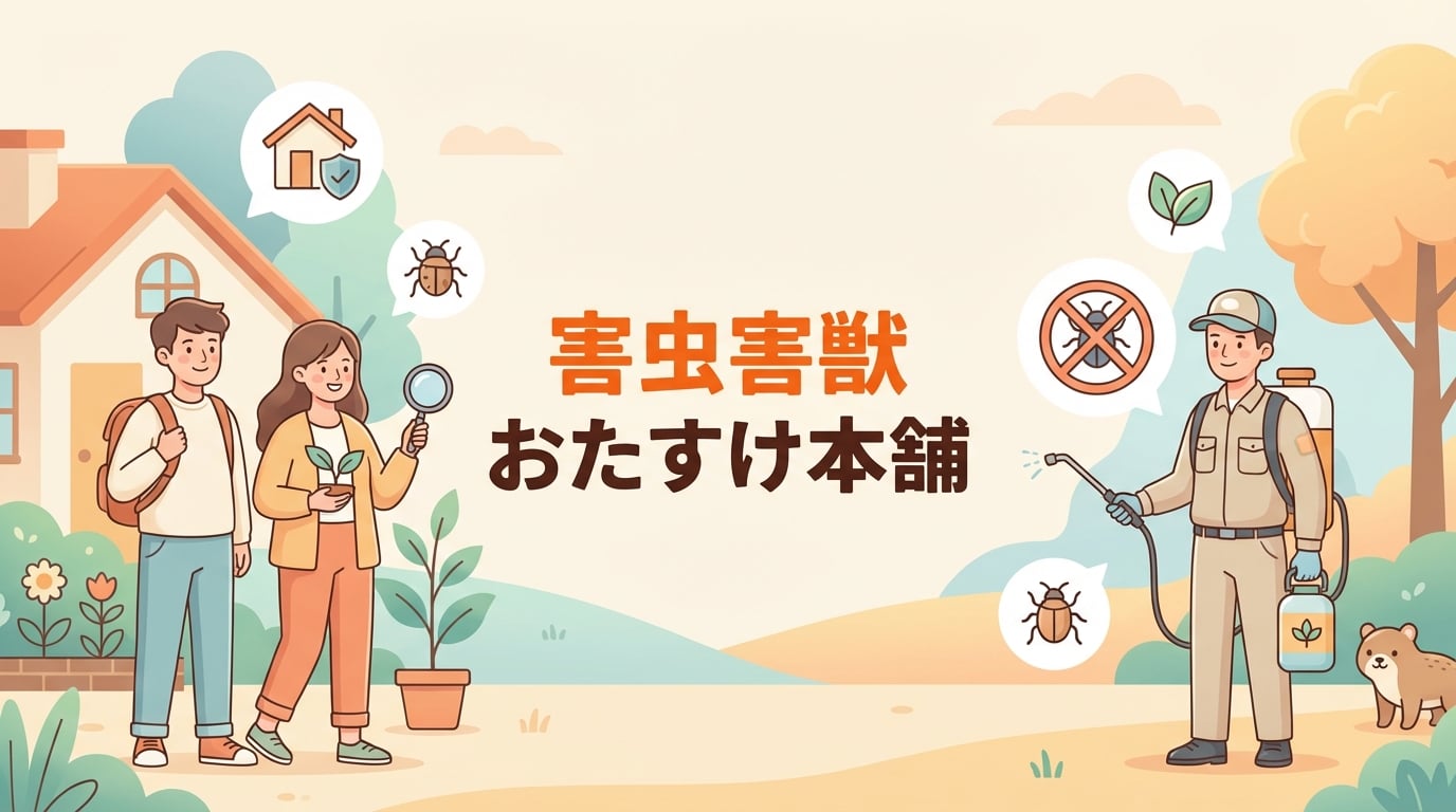 害虫害獣おたすけ本舗のイメージ