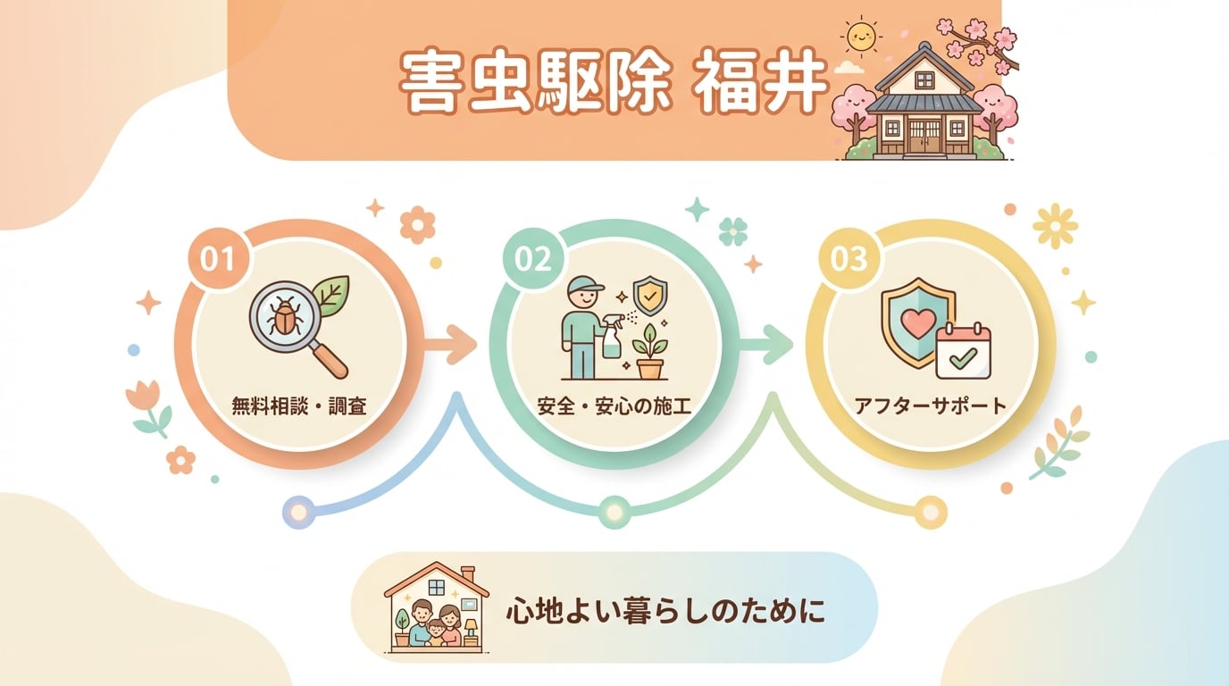 福井で害虫駆除におすすめの業者9選！料金相場と選び方を徹底解説 - インフォグラフィック画像 2