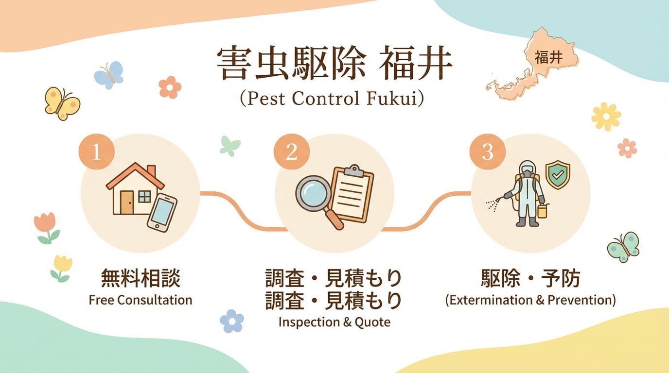 福井で害虫駆除におすすめの業者9選！料金相場と選び方を徹底解説 - インフォグラフィック画像 5