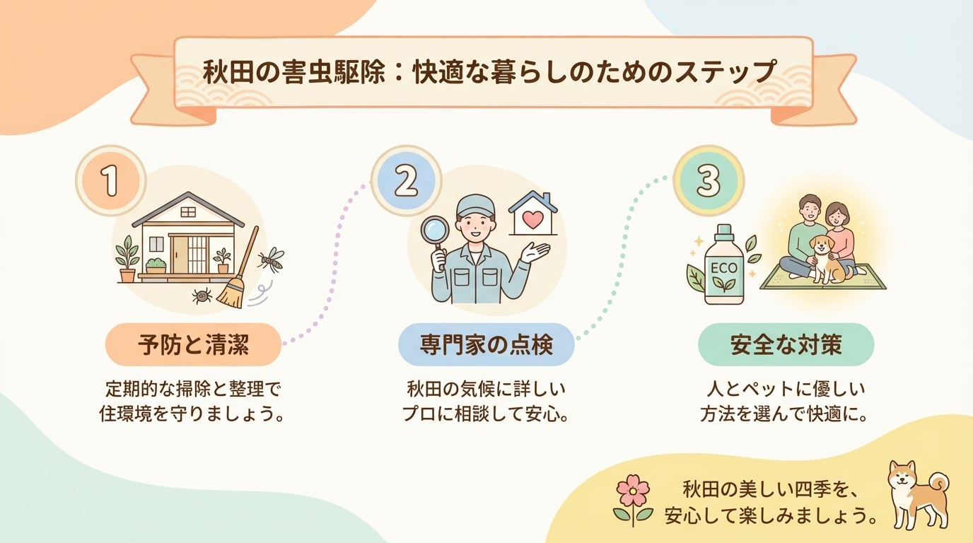 秋田で害虫駆除におすすめの業者9選！料金相場と選び方を徹底解説 - インフォグラフィック画像 2