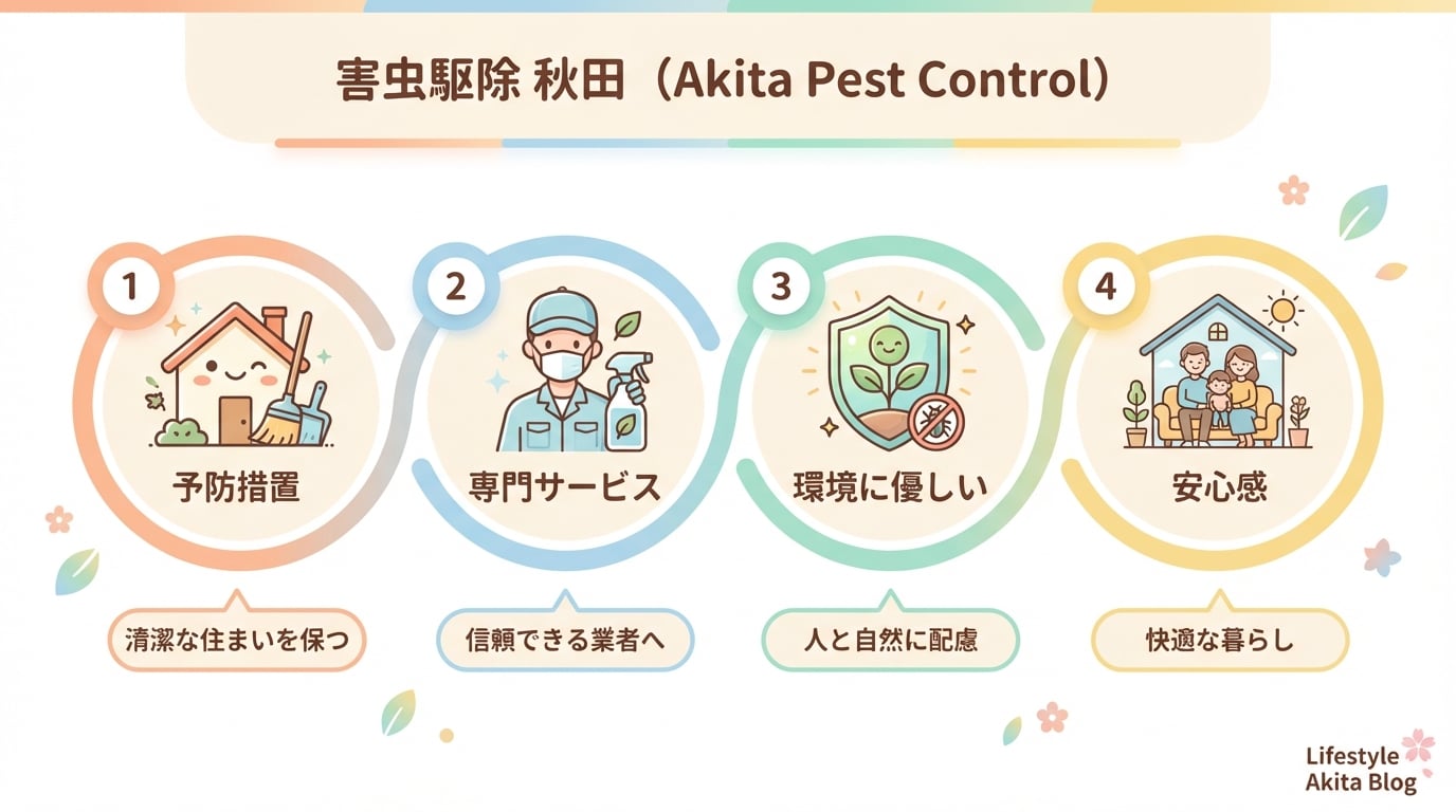 秋田で害虫駆除におすすめの業者9選！料金相場と選び方を徹底解説 - インフォグラフィック画像 8