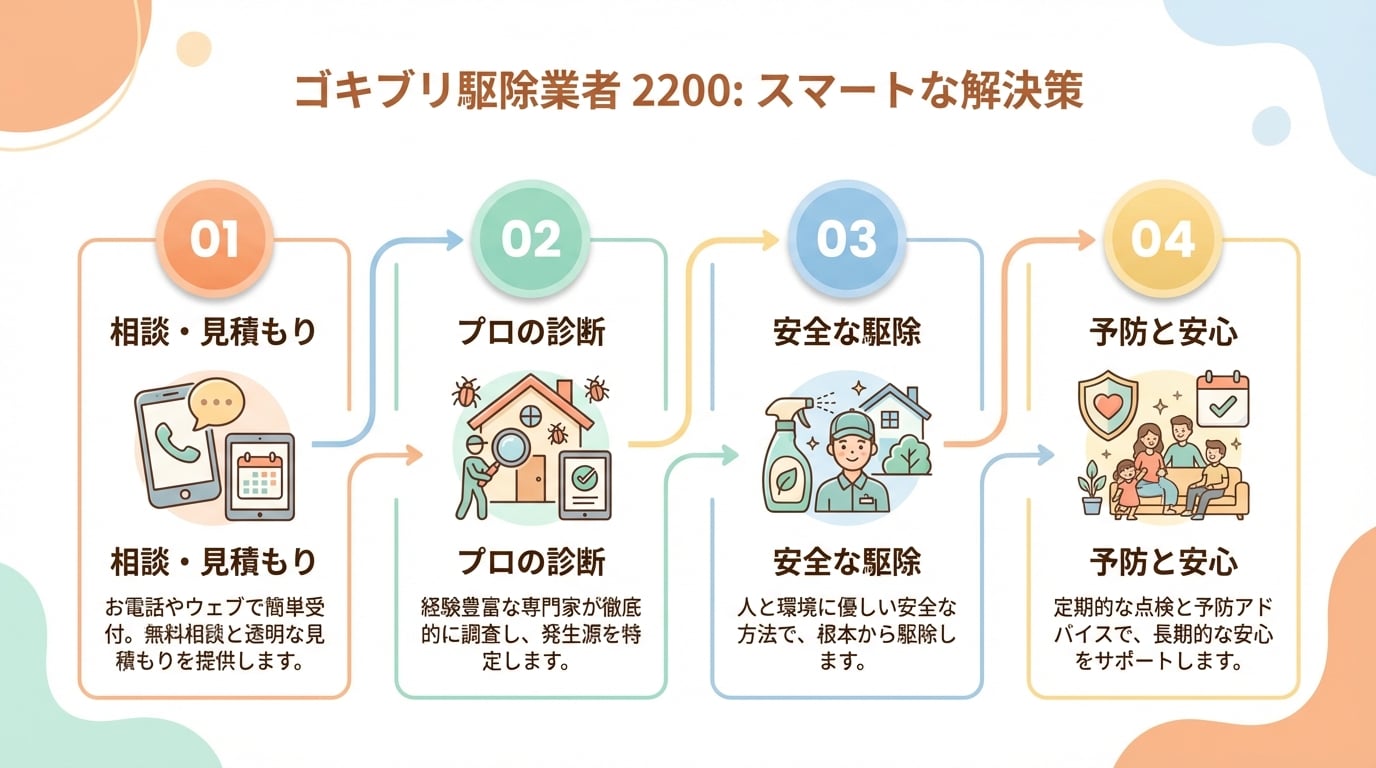 ゴキブリ駆除業者おすすめ6選！料金相場と失敗しない選び方を徹底解説 - インフォグラフィック画像 11
