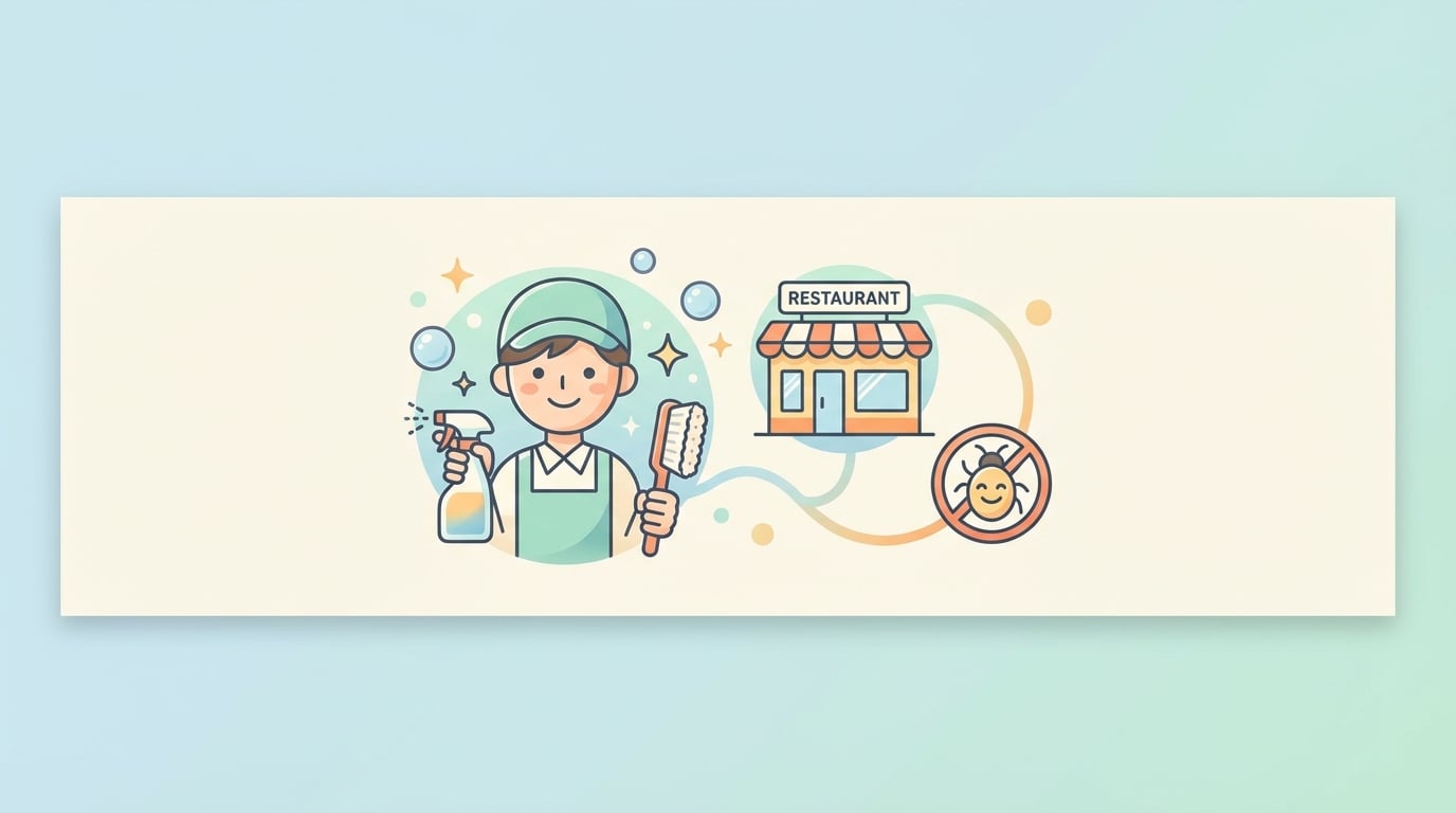 飲食店のゴキブリ駆除を完全解説!業者選びと費用相場・予防策 - セクション画像 1