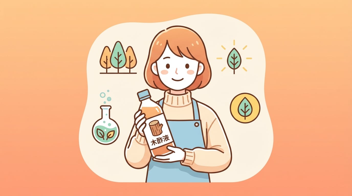 木酢液の作り方を徹底解説!必要な材料から熟成方法・使い方まで完全ガイド - セクション画像 1